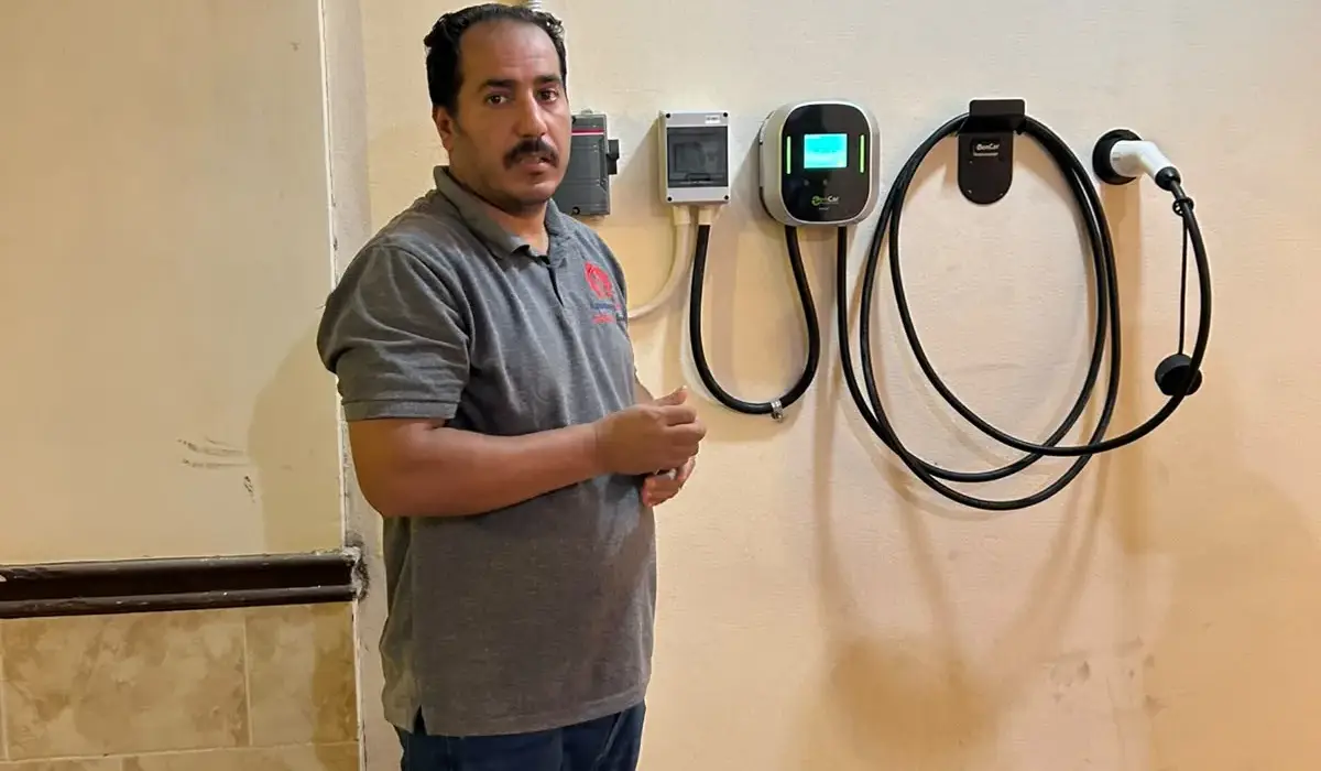 أعمال كهرباء عامة بجدة - في مرحلة التركيب - منظر شامل