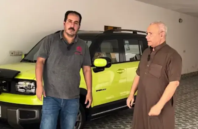 الانتهاء من تركيب شاحن سيارة شيفروليه سبارك جدة ؛ حي الريان